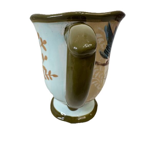 Blue Jay Bird Hand-Painted Coffee Mug Certified International Jennifer Brinley - Picture 5 of 8